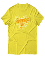 T-Shirt Unisex - Aperol - Color Thumbnail Κίτρινο