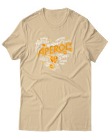 T-Shirt Unisex - Aperol - Color Thumbnail Μπεζ