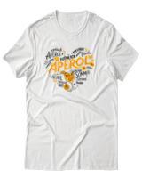 T-Shirt Unisex - Aperol - Color Thumbnail Άσπρο