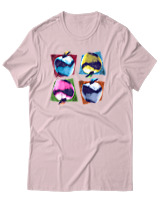 T-Shirt Αντρικό - Apples - Color Thumbnail Απαλό Ροζ