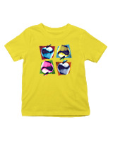 T-Shirt  Παιδικό - Apples - Color Thumbnail Κίτρινο