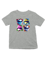 T-Shirt  Παιδικό - Apples - Color Thumbnail Γκρι Μελανζέ