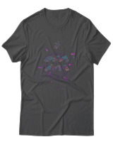 T-Shirt Αντρικό - Aquarius Colorfull - Color Thumbnail Ανθρακί