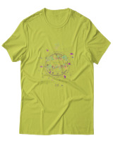 T-Shirt  Γυναικείο - Aquarius Colorfull - Color Thumbnail Λαχανί