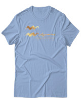 T-Shirt Αντρικό - Aquarius Gold - Color Thumbnail Γαλάζιο