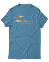 T-Shirt Αντρικό - Aquarius Gold - Color Thumbnail Τιρκουάζ