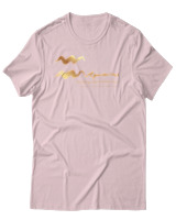 T-Shirt Αντρικό - Aquarius Gold - Color Thumbnail Απαλό Ροζ