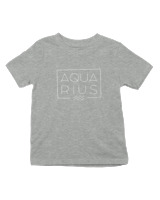 T-Shirt  Παιδικό - Aquarius Square - Color Thumbnail Γκρι Μελανζέ