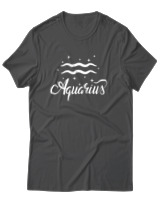 T-Shirt Αντρικό - Aquarius Stars - Color Thumbnail Ανθρακί