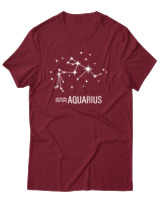 T-Shirt Αντρικό - Aquarius Universe - Color Thumbnail Σκούρο Κόκκινο