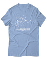 T-Shirt Αντρικό - Aquarius Universe - Color Thumbnail Γαλάζιο