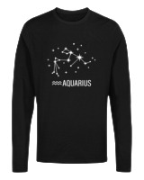 Μακρυμάνικο Μακό Αντρικό - Aquarius Universe - Color Thumbnail Μαύρο