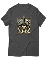 T-Shirt  Γυναικείο - Arcane Skull - Color Thumbnail Ανθρακί