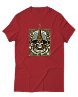 T-Shirt  Γυναικείο - Arcane Skull - Color Thumbnail Κόκκινο