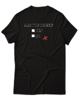 T-Shirt Αντρικό - Are You Drunk - Color Thumbnail Μαύρο