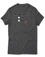 T-Shirt Αντρικό - Are You Drunk - Color Thumbnail Ανθρακί