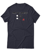 T-Shirt Αντρικό - Are You Drunk - Color Thumbnail Σκούρο Μπλε