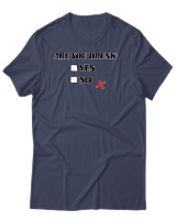 T-Shirt Αντρικό - Are You Drunk - Color Thumbnail Μπλε Γκρι