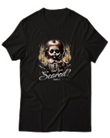 T-Shirt Αντρικό - Are You Scared - Color Thumbnail Μαύρο