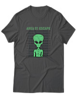 T-Shirt Αντρικό - Area 51 - Color Thumbnail Ανθρακί