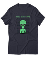 T-Shirt Αντρικό - Area 51 - Color Thumbnail Σκούρο Μπλε