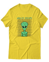 T-Shirt Αντρικό - Area 51 - Color Thumbnail Χρυσό Κίτρινο