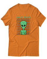 T-Shirt Αντρικό - Area 51 - Color Thumbnail Πορτοκαλί