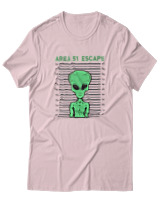 T-Shirt Αντρικό - Area 51 - Color Thumbnail Απαλό Ροζ
