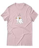 T-Shirt  Γυναικείο - Aries Cats - Color Thumbnail Απαλό Ροζ