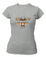 T-Shirt Στενή Γραμμή Γυναικείο - Arthuria - Color Thumbnail Γκρι Μελανζέ