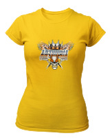 T-Shirt Στενή Γραμμή Γυναικείο - Arthuria - Color Thumbnail Χρυσό Κίτρινο