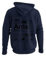 Φούτερ με κουκούλα - Artist - Color Thumbnail Navy Blue