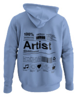 Φούτερ με κουκούλα - Artist - Color Thumbnail Blue Carolina