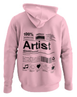 Φούτερ με κουκούλα - Artist - Color Thumbnail Pink