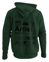 Φούτερ με κουκούλα - Artist - Color Thumbnail Κυπαρισσί