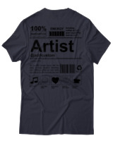 T-Shirt Αντρικό - Artist - Color Thumbnail Σκούρο Μπλε