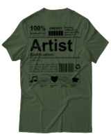 T-Shirt Αντρικό - Artist - Color Thumbnail Κυπαρισσί