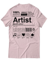 T-Shirt Αντρικό - Artist - Color Thumbnail Απαλό Ροζ