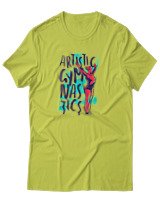T-Shirt Αντρικό - Artistic Gym - Color Thumbnail Λαχανί