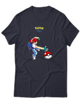 T-Shirt Αντρικό - Ash Ketchum - Color Thumbnail Σκούρο Μπλε