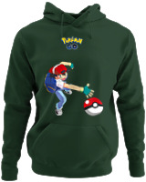 Φούτερ με κουκούλα - Ash Ketchum - Color Thumbnail Κυπαρισσί