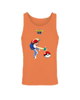 Αμάνικο Μπλουζάκι Αντρικό - Ash Ketchum - Color Thumbnail Peach