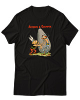 T-Shirt Unisex - Asterix & Ozempix - Color Thumbnail Μαύρο