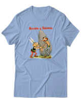 T-Shirt Unisex - Asterix & Ozempix - Color Thumbnail Γαλάζιο