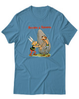 T-Shirt Unisex - Asterix & Ozempix - Color Thumbnail Τιρκουάζ