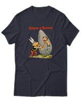 T-Shirt Unisex - Asterix & Ozempix - Color Thumbnail Σκούρο Μπλε