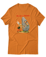 T-Shirt Unisex - Asterix & Ozempix - Color Thumbnail Πορτοκαλί