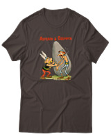 T-Shirt Unisex - Asterix & Ozempix - Color Thumbnail Καφέ