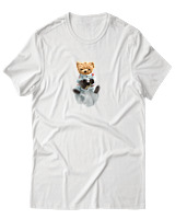 T-Shirt  Γυναικείο - Astronaut Bear - Color Thumbnail Άσπρο