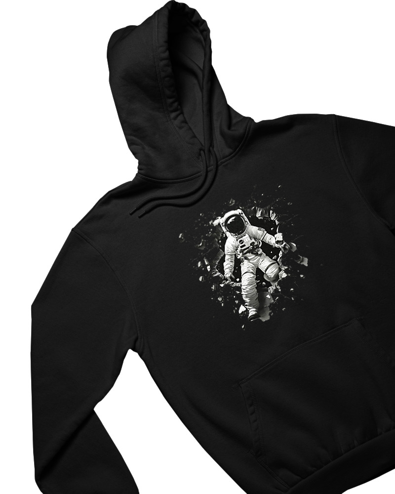 Astronaut Breaking The Wall - Image 1